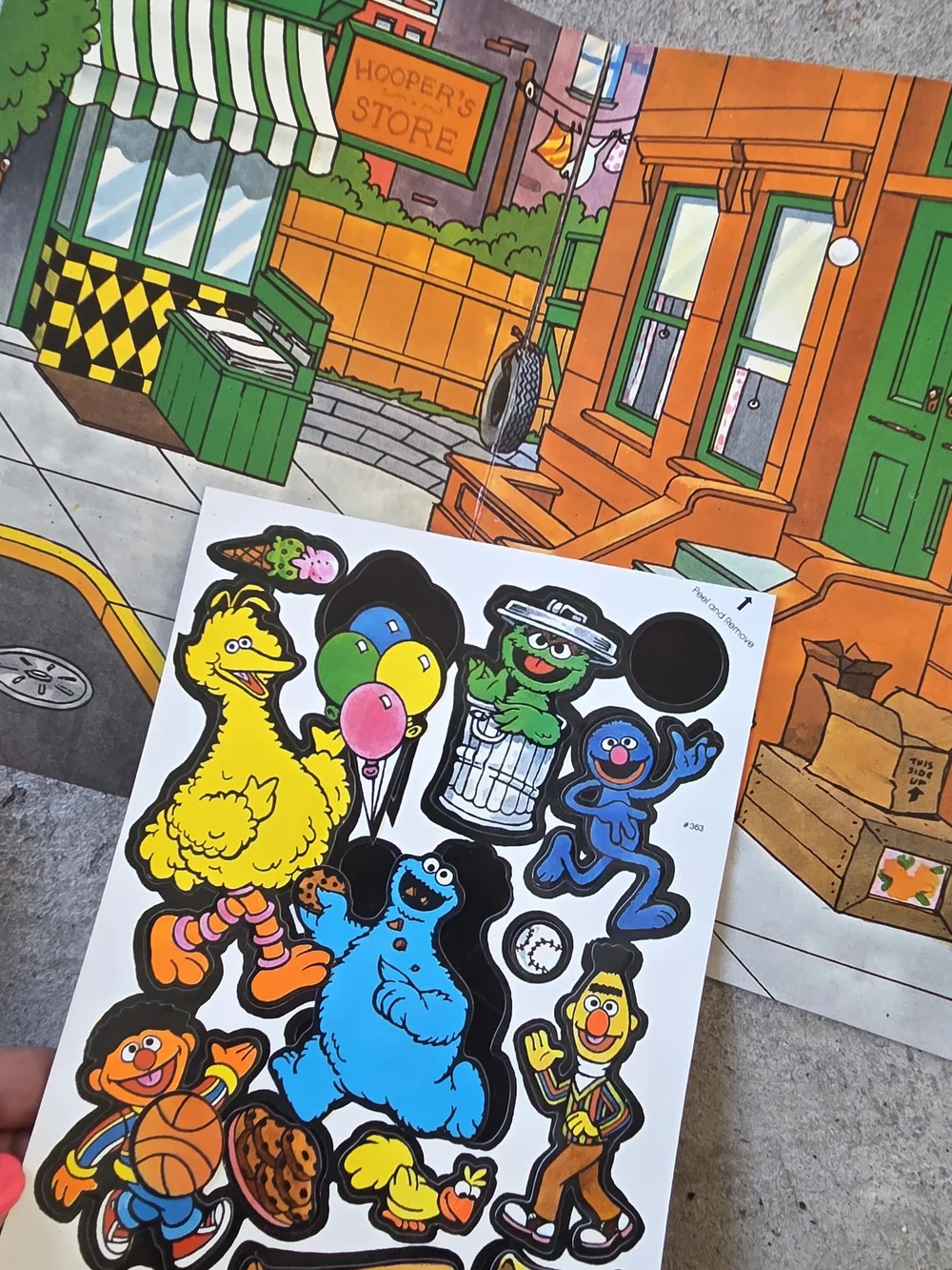 Colorforms Sesame Street Travel Pak - Blue